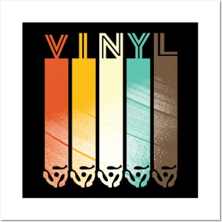 Vintage Vinyl Posters and Art